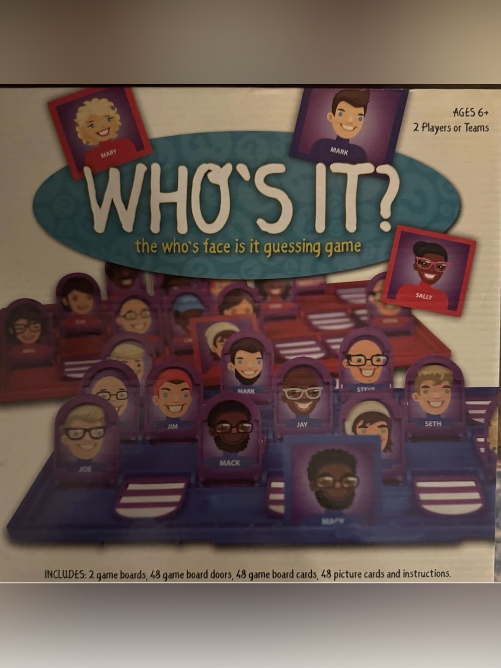 Who’s It? Face Guessing Board Game